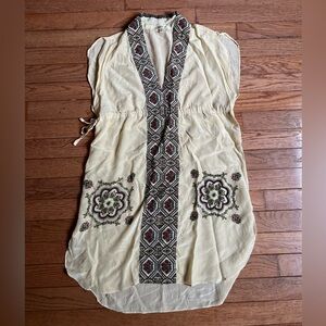 Petticoat Alley Silk Swim Cover Up Tunic